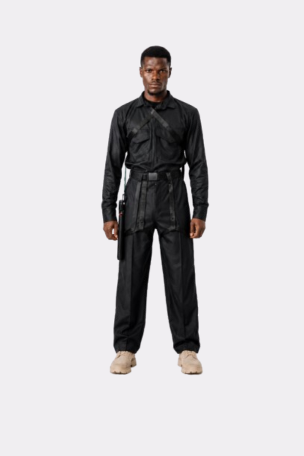 Tactical Utility Jumpsuit – Black