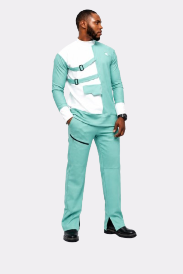 Strapline Utility Tracksuit – Mint