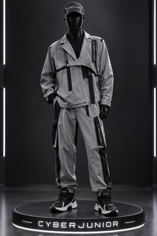 CyberJunior Urban Edge Utility Set – Grey